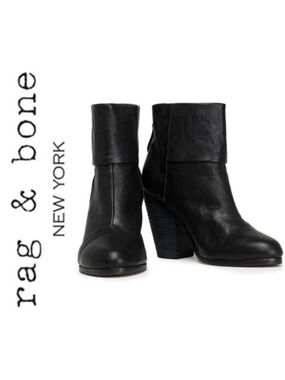 RAG & BONE Newberry Ankle Classic Booties Size 36.5